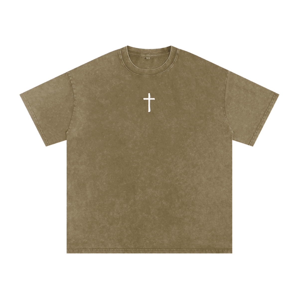 Be filled Snow Washed Oversized Cotton T-Shirt