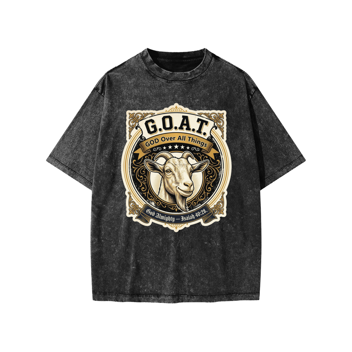 GOAT Snow Washed Kids' T-Shirt