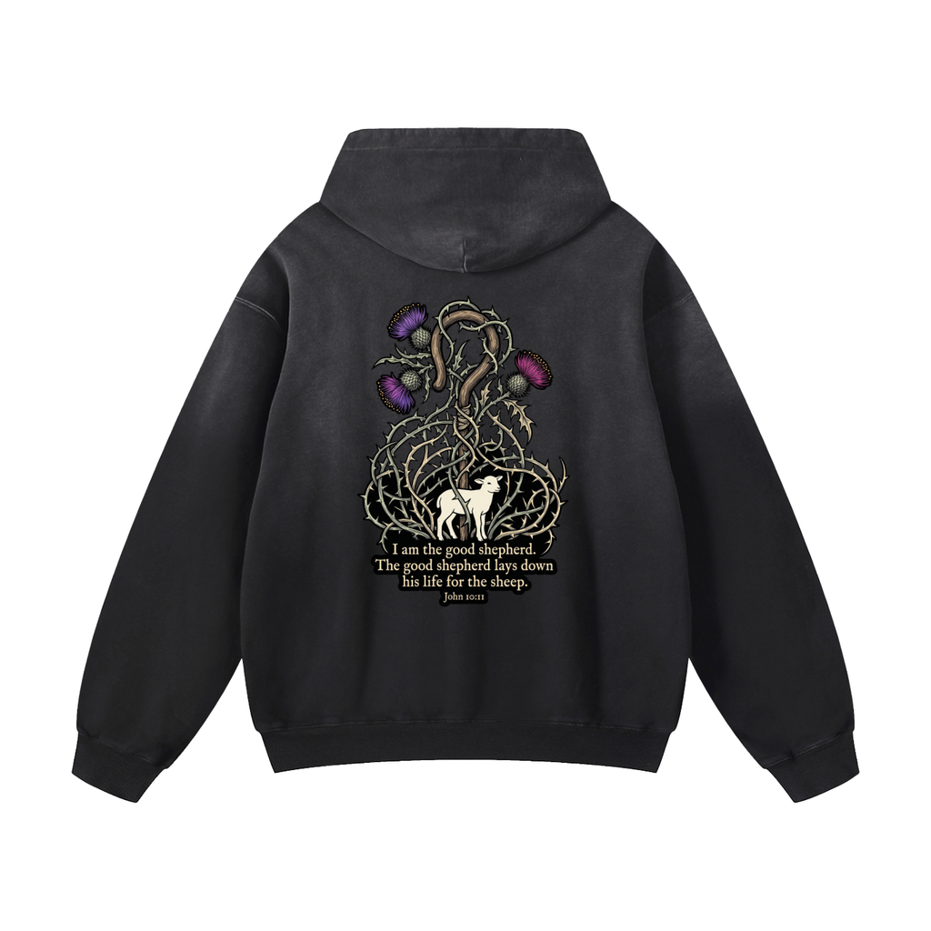 Good Shepherd Heavyweight Sunfade Oversized Hoodie