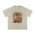 Taste Snow Washed Oversized Cotton T-Shirt