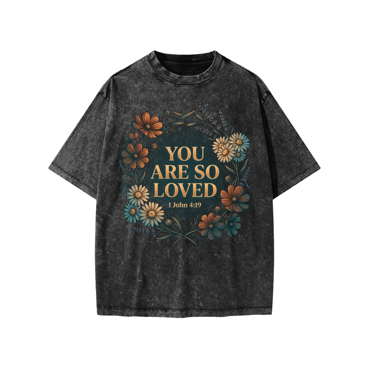 Loved Snow Washed Kids' T-Shirt