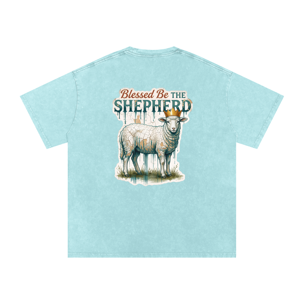 Shepherd Snow Washed Oversized Cotton T-Shirt