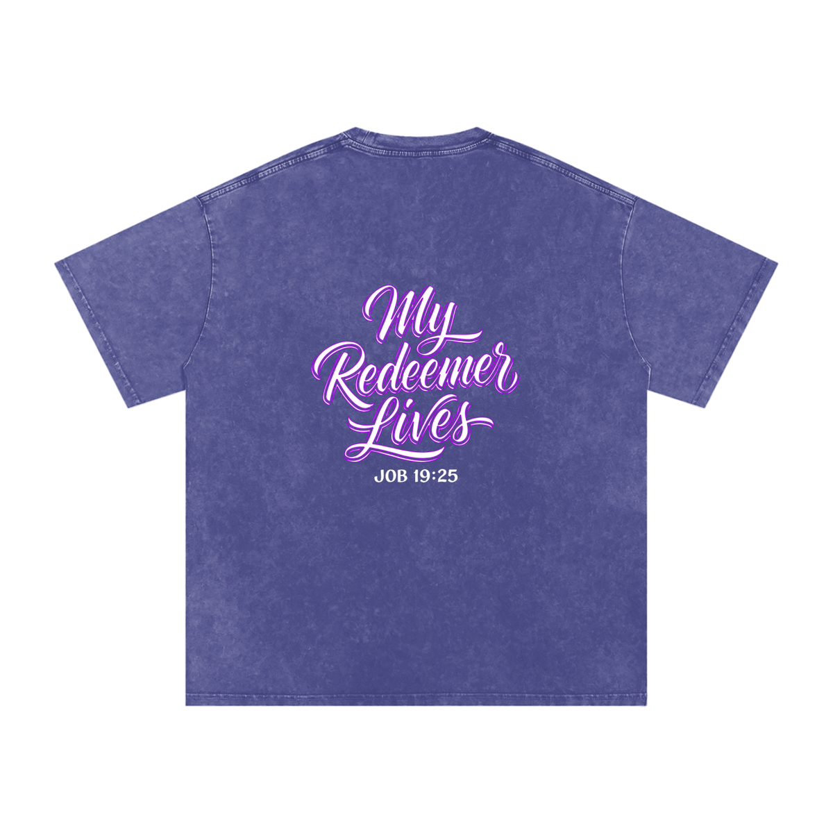 Redeemer Snow Washed Oversized Cotton T-Shirt