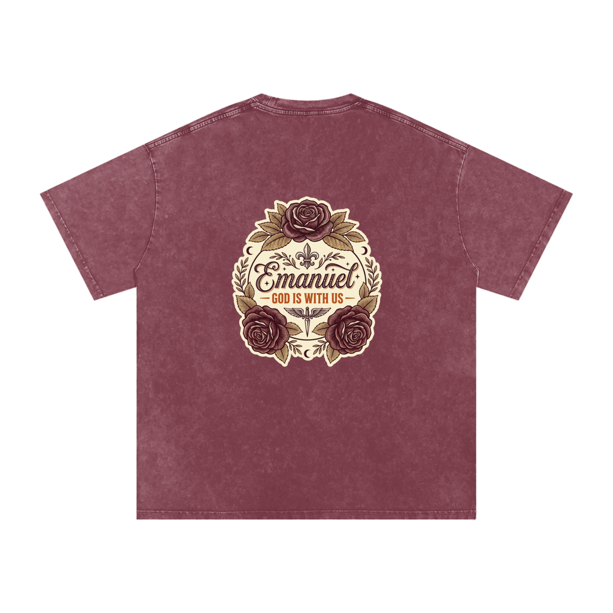 Emanuel Snow Washed Oversized Cotton T-Shirt