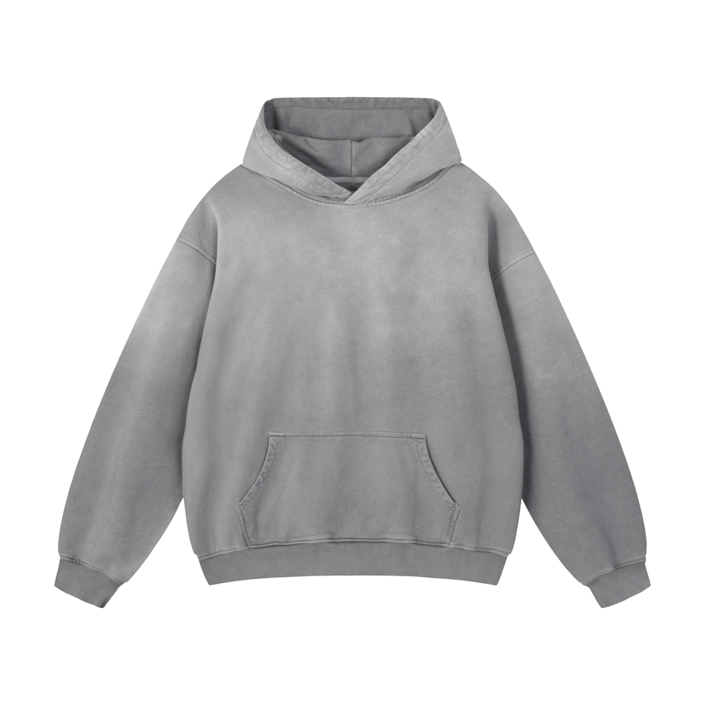 Scooped out Heavyweight Sunfade Oversized Hoodie