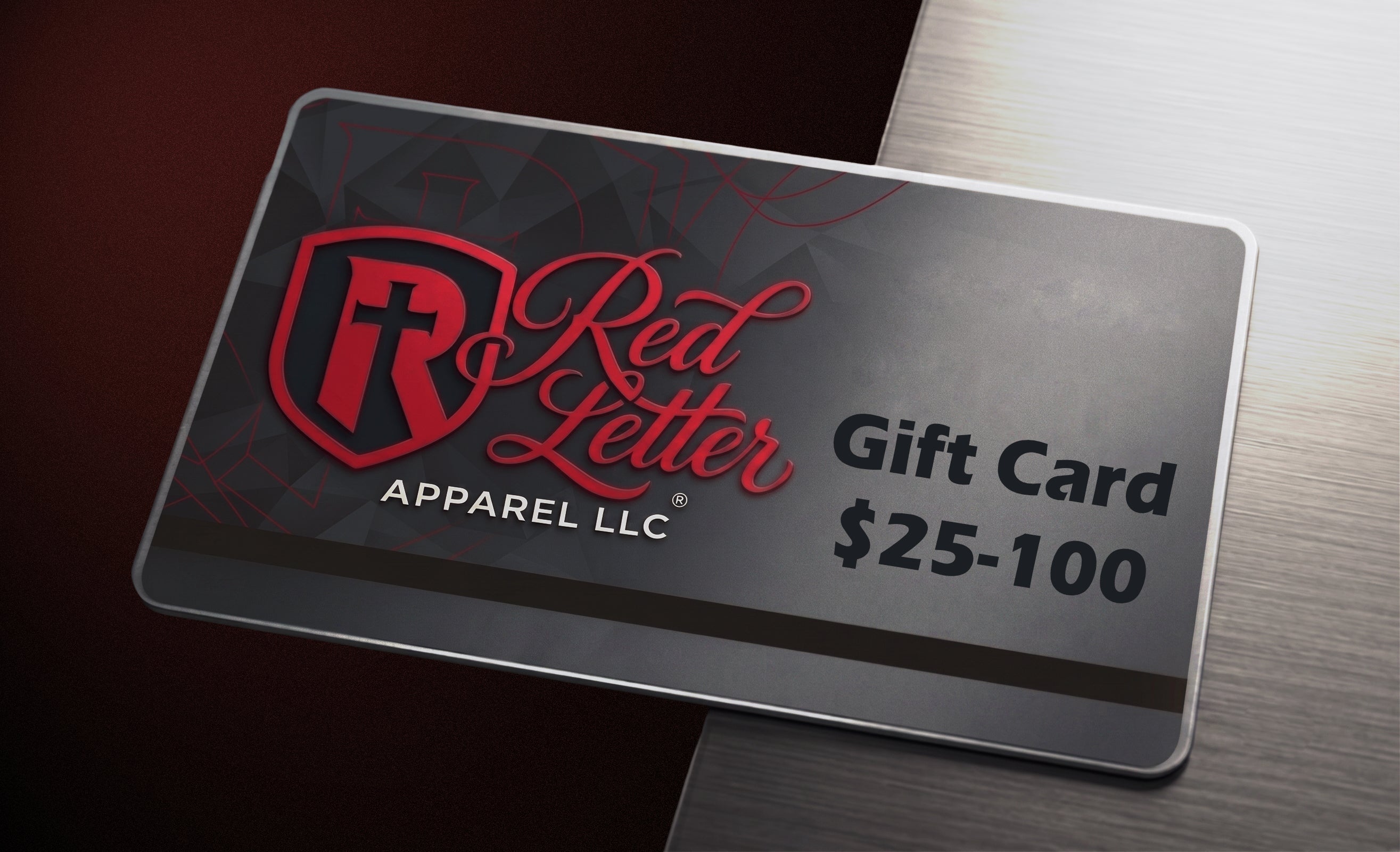 Red Letter Apparel Gift Card